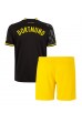 Borussia Dortmund Babytruitje Uit tenue Kind 2022-23 Korte Mouw (+ Korte broeken)